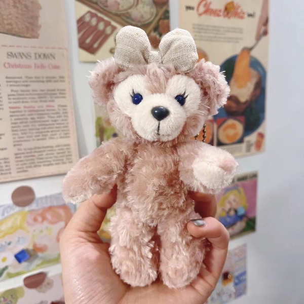 Búp Bê Nhồi Bông Hình Chú Cáo Đang Đứng Dễ Thương Dùng Làm Móc Khóa