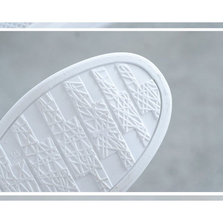 Giày Thể Thao Trắng Phối Lưới Thoáng Khí Thời Trang Mùa Hè Hàn Quốc 2023 Mới