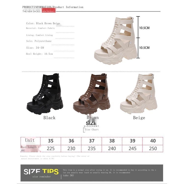 Sandal Đế Xuồng Dày Dặn Phong Cách Thời Trang Roman 2023 Mới Mẻ