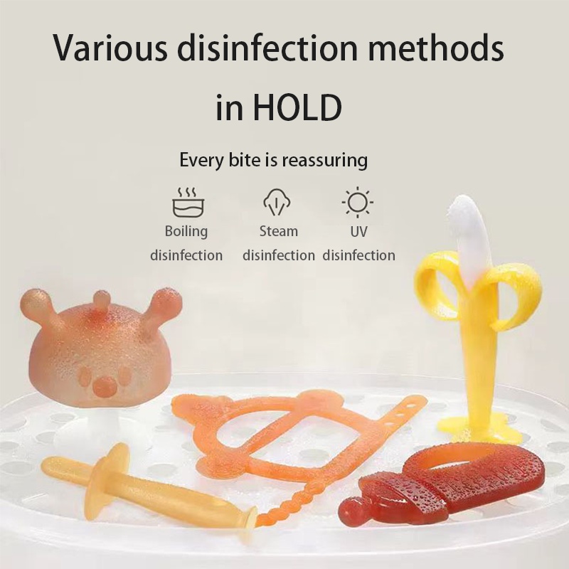 Dụng Cụ Mài Răng Bằng Silicone An Toàn Dành Cho Trẻ