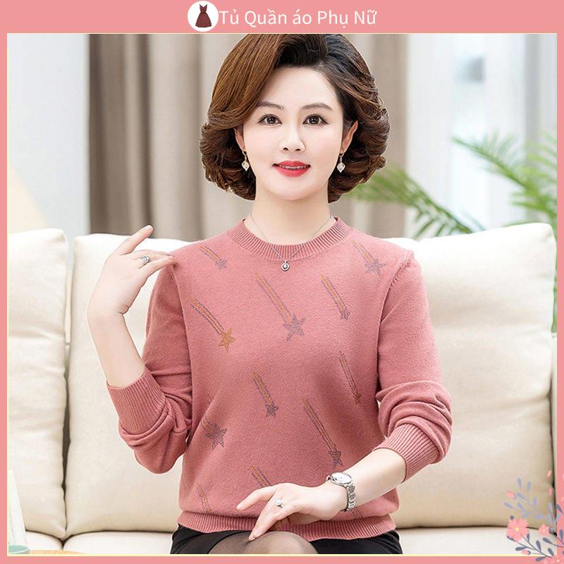 Áo Khoác Len Cardigan Kho C D Kim Tay D / I Mother & I Mother & O#Áo Dệt Kim Cổ Thuyền Size Lớn 39% Cho Phụ Nữ Trung Niên#Áo Thun Mỏng Màu Trơn Dáng Rộng Thời Trang Dành Cho Nữ 39; S