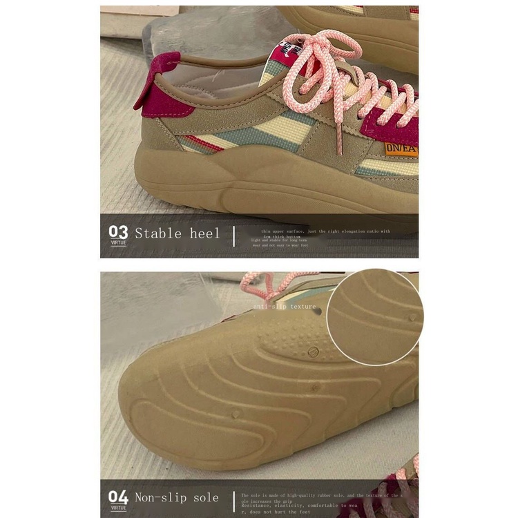 Giày Thể Thao Đế Dày Thời Trang Xuân Thu Mới 2023 Dễ Phối Đồ Cho Nữ