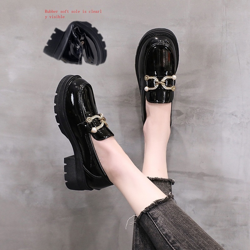 （DUSTO）Giày Dadong Đế Bằng Phong Cách Thời Trang Anh Quốc 2023