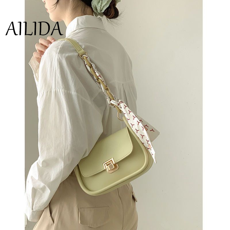 Túi Xách Đeo Vai Hình Vuông Cỡ Nhỏ Phối Dây Đeo Sợi Xích Thời Trang Cho Nữ