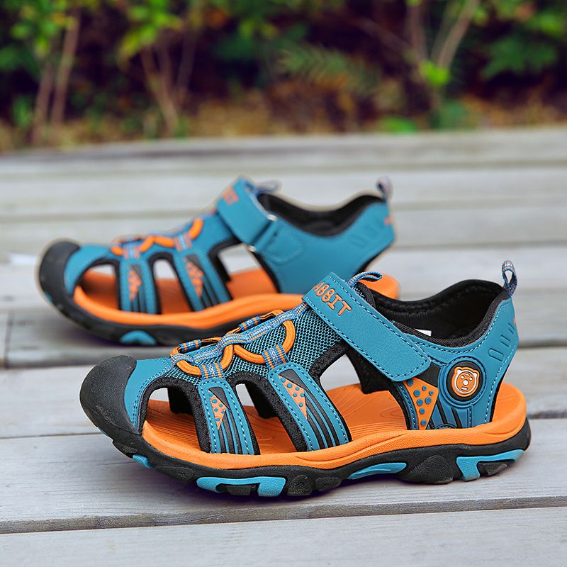 Xăng đan Đế Mềm Chống Trượt Thời Trang Mùa Hè 2023 Dành Cho Bé Trai Trung Niên