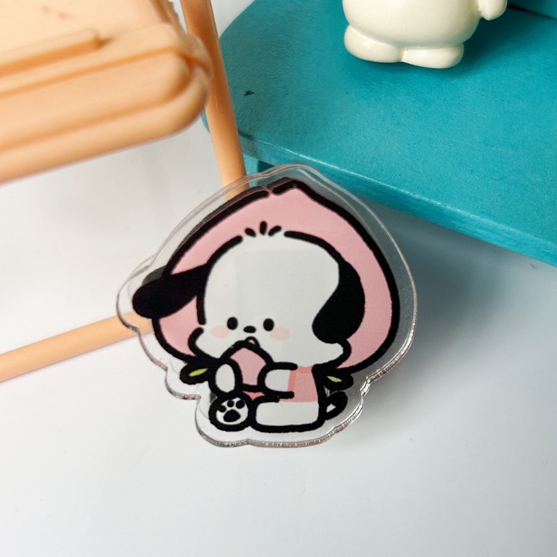 Kẹp Giấy pp Đứng Đa Năng Hình Chú Chó Pacha Trái Cây Dễ Thương Cho Học Sinh