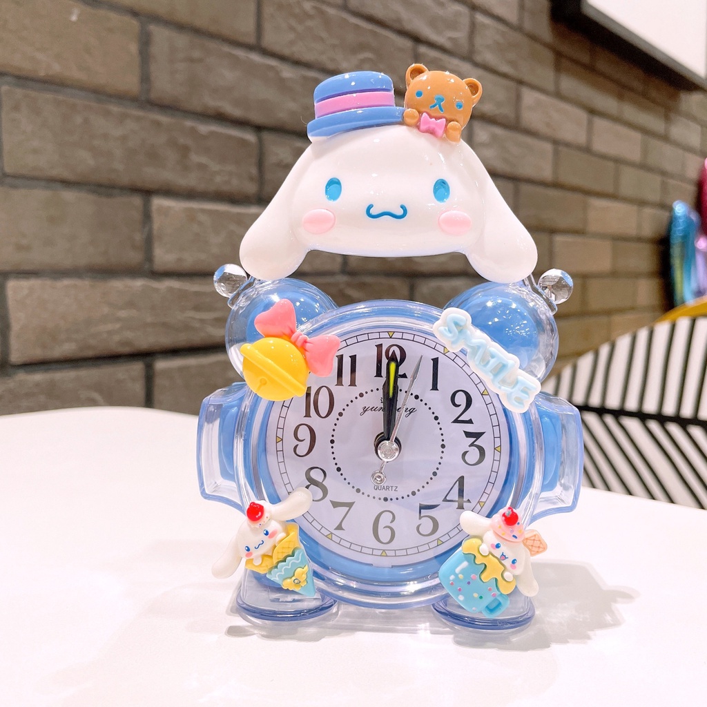 Sanrio Happypiness. Đồng Hồ Báo Thức Hình Sanrio Melody Hoạt Hình 6.23 Cho Nữ Sinh