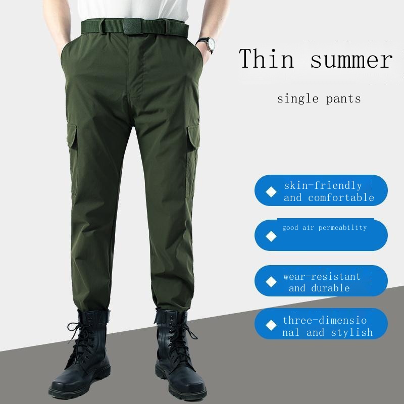 Áo / Quần Mỏng Họa Tiết Rằn Ri Thoáng Khí Thoải Mái Chống Mài Mòn Cho Nam Mặc Đi Làm Mùa Hè