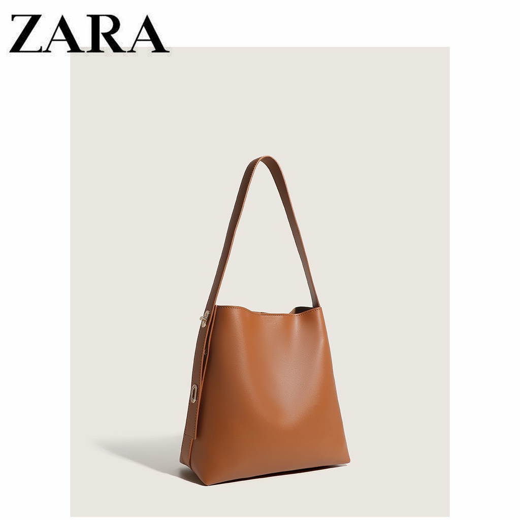 Túi Đeo Vai Zara Cỡ Lớn Cao Cấp Thời Trang Mùa Thu Đông Theo Phong Cách Retro