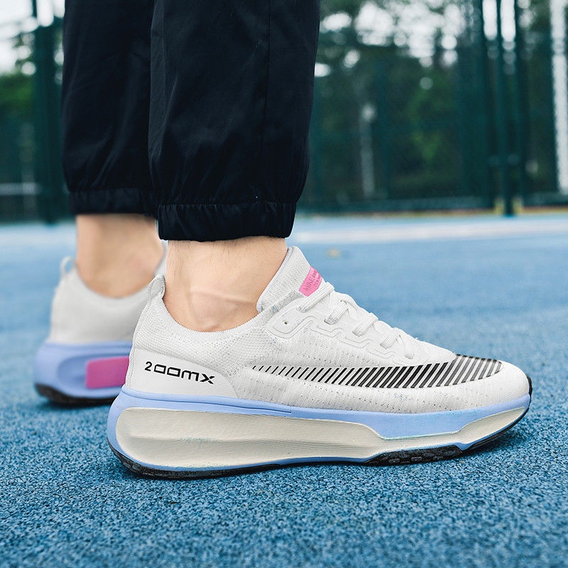 Thể thao mùa hè angry pad shock-hấp thụ giày chạy bộ chuyên nghiệp lưới thông thường thoáng khí thể dục marathon nam s nữ