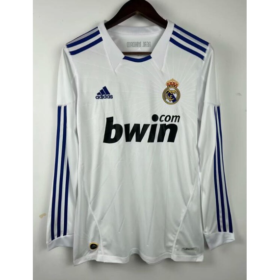 Áo Thun Bóng Đá Dài Tay Real Madrid 2010