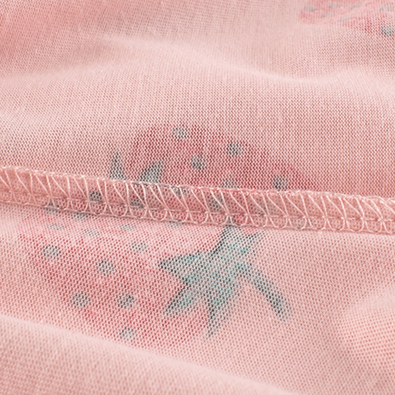 [THOMAS KIDS] 8-9 Tuổi Quần Short Cotton Thoáng Khí In Họa Tiết Trái Cây Thời Trang Mùa Hè Cho Bé Gái