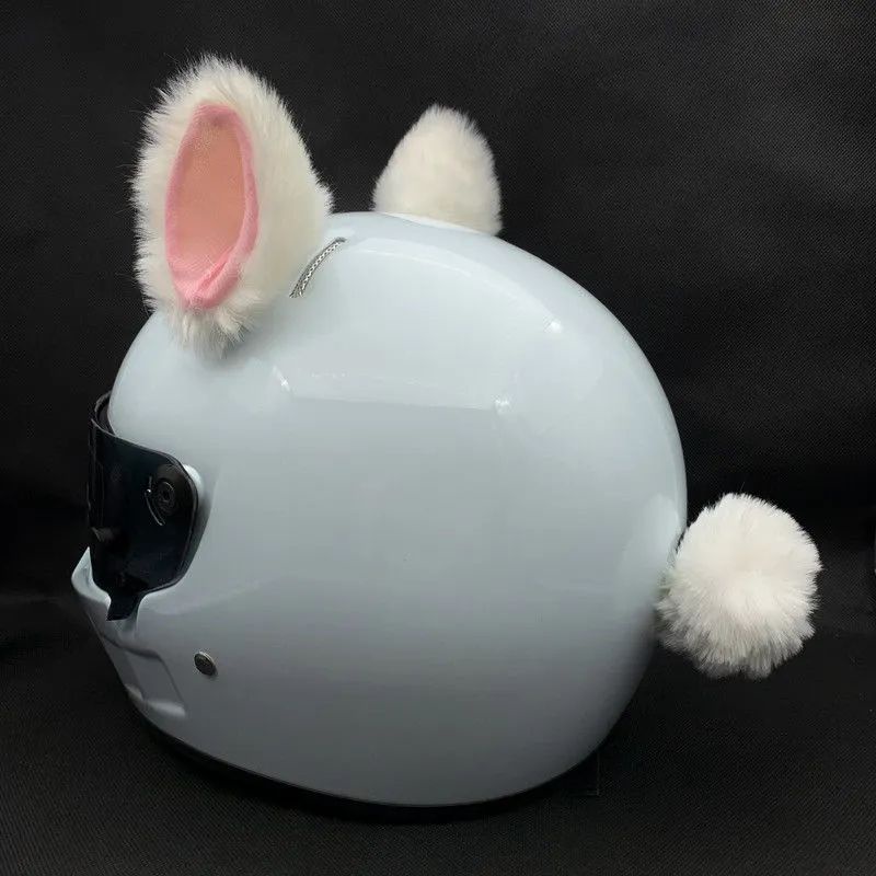 Mũ Bảo Hiểm Có Tai Tháo Rời Được Trang Trí Cho Mũ Bảo Hiểm Xe Máy