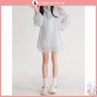 Áo Khoác Tweed Dáng Ngắn Dệt Kim Quần Short Ren Mỏng Dáng Rộng Hở Vai Màu Trơn Cỡ Nhỏ Và Vừa