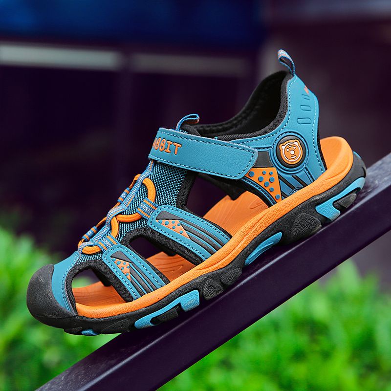 Xăng đan Đế Mềm Chống Trượt Thời Trang Mùa Hè 2023 Dành Cho Bé Trai Trung Niên