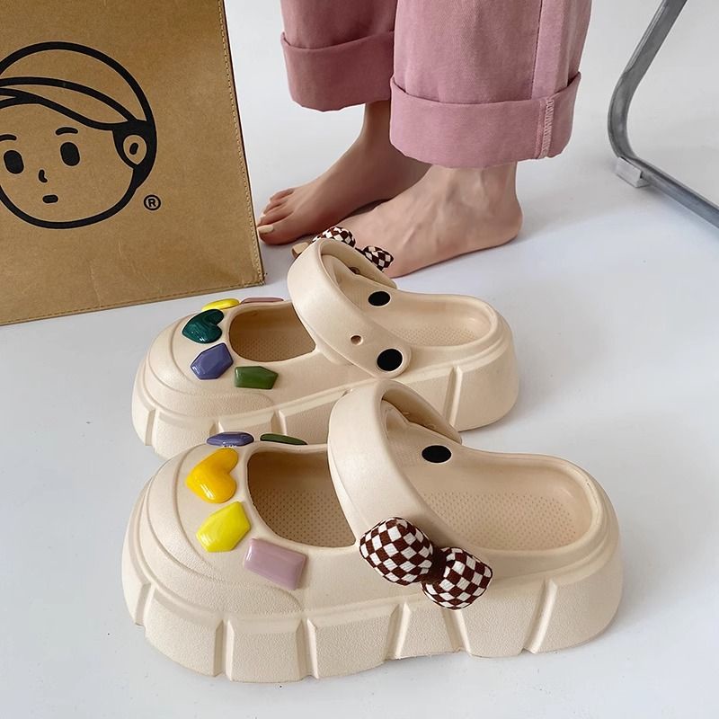 Dép Đế Dày Chống Trượt Thời Trang Mùa Hè 2023 Cho Nữ