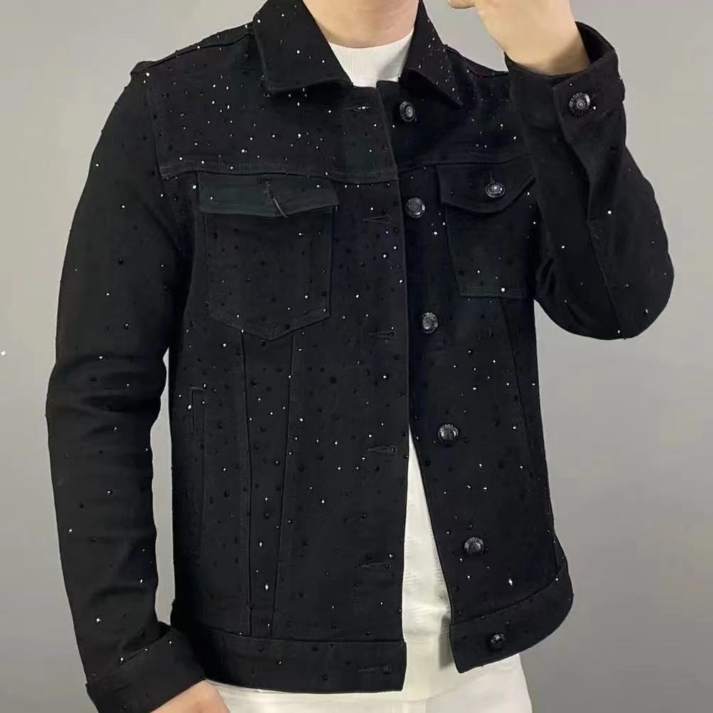 Áo Khoác Denim Thời Trang Thu Đông Cá Tính Dành Cho Nam