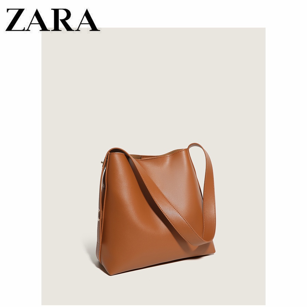 Túi Đeo Vai Zara Cỡ Lớn Cao Cấp Thời Trang Mùa Thu Đông Theo Phong Cách Retro