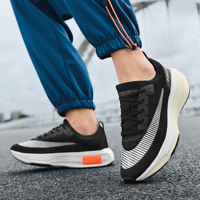 Thể thao mùa hè angry pad shock-hấp thụ giày chạy bộ chuyên nghiệp lưới thông thường thoáng khí thể dục marathon nam s nữ