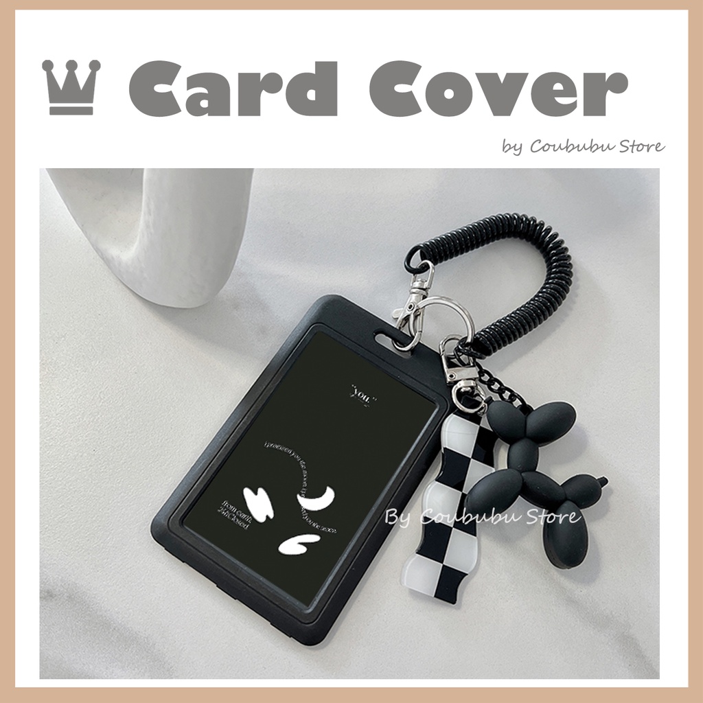 ✿Áo Khoác Coububububu Coububu✿ Ví Đựng Thẻ ID / Thẻ ID Hai Mặt Kiểu Instagram Nhật Bản