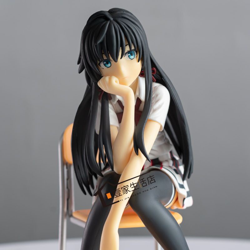 Yukinoshita Yukino 'S Dụng Cụ Ép Sợi Mì Thủ Công Hai Chiều Phong Cách Anime Trang Trí Gầm Tay Cho Xe Hơi