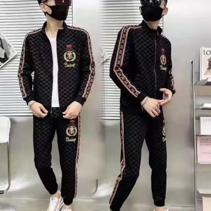 Set Đồ Thể Thao Thiết Kế Mới 2023 Phong Cách Châu Âu Cá Tính Cho Nam