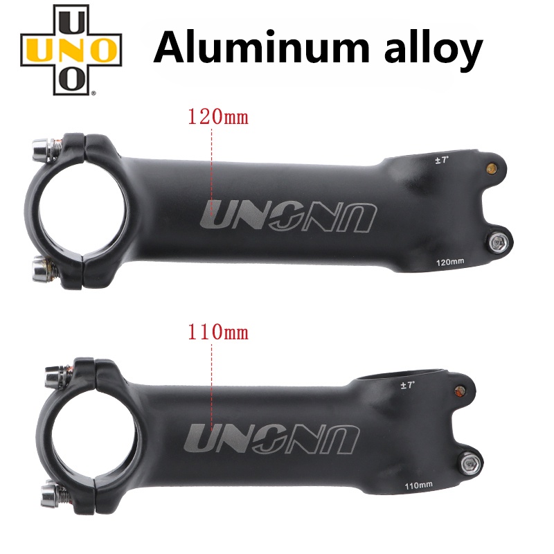 Pô Tăng 60 / 70 / 80 / 90 / 100 / 110 / 120 / 130mm Bằng Hợp Kim Nhôm 7 / 17 Độ Cho Xe Đạp Leo Núi