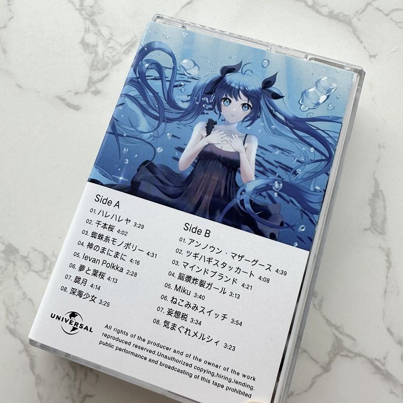 Album Ảnh Bìa In Hình hatsune miku Phong Cách retro t0520