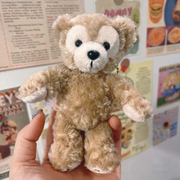 Búp Bê Nhồi Bông Hình Chú Cáo Đang Đứng Dễ Thương Dùng Làm Móc Khóa