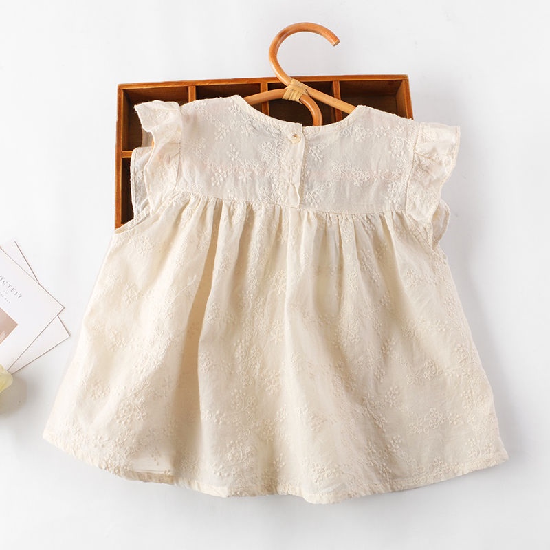 Áo Cotton Không Tay Thiết Kế Mới Thời Trang Mùa Hè Theo Phong Cách Phương Tây