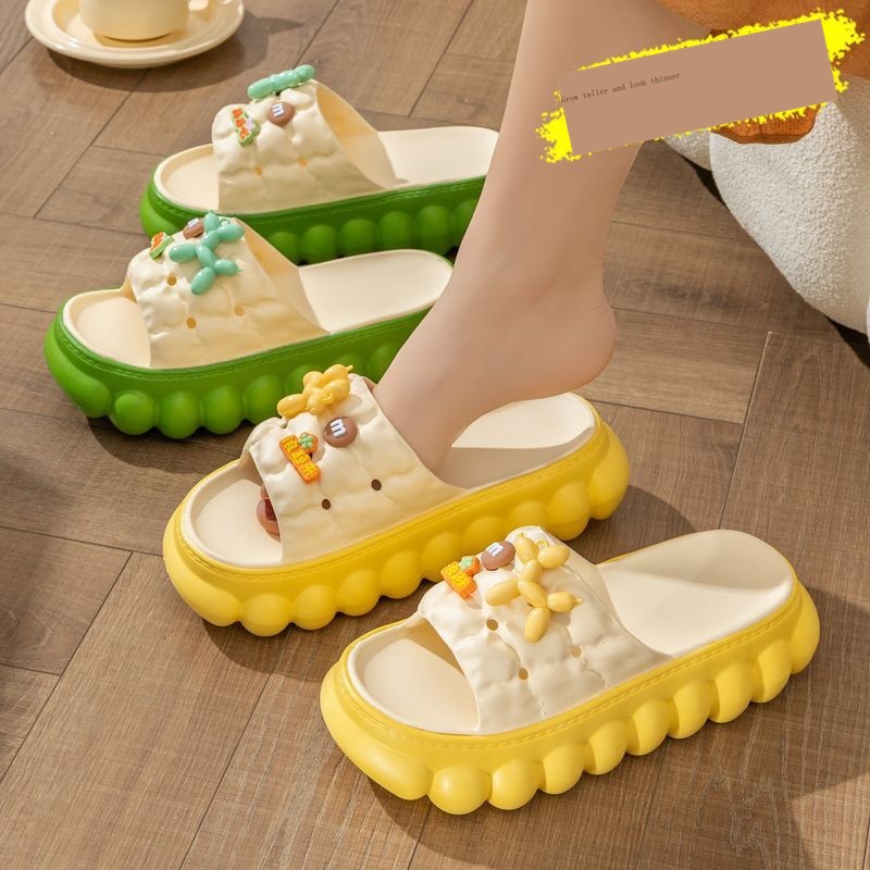 Dép Sandal Đế Dày Tăng Chiều Cao Thời Trang Mùa Hè Dành Cho Nữ