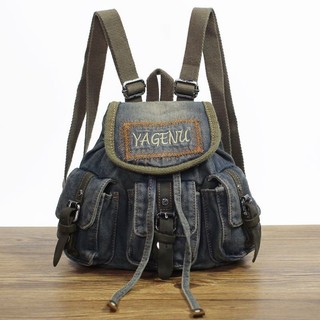 Ba Lô denim mini Thời Trang Nhật Hàn Dành Cho Nữ