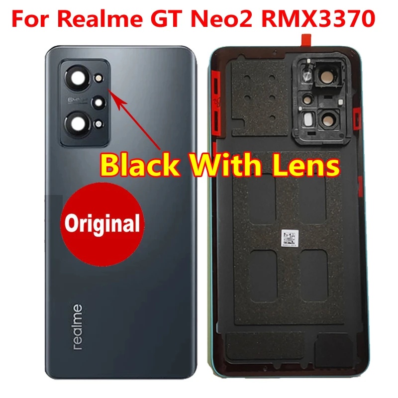 Nắp Lưng Điện Thoại Bằng Kính 100% Thay Thế Chuyên Dụng Cho Realme GT Neo 2 Neo2 5G RMX3370