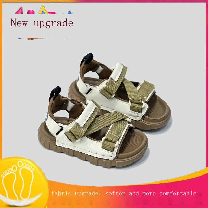 Xăng đan Phối Lỗ Siêu Nhẹ Thời Trang Đi Biển Mùa Hè Cho Bé