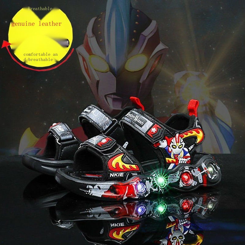 Xăng đan Thể Thao Đế Mềm Thời Trang Mùa Hè 2023 Dành Cho Bé Trai