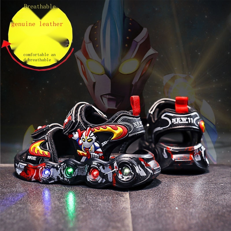 Xăng đan Thể Thao Đế Mềm Thời Trang Mùa Hè 2023 Dành Cho Bé Trai