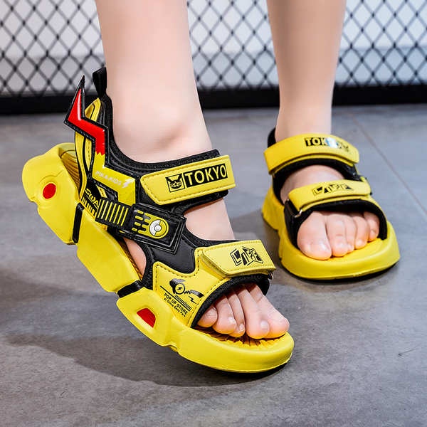 Giày Sandal Đế Mềm Chống Trượt Phong Cách Thể Thao Thời Trang Mùa Hè 2023 Cho Bé Trai