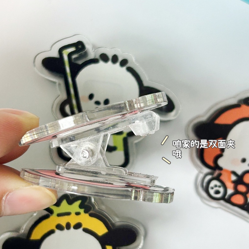 Kẹp Giấy pp Đứng Đa Năng Hình Chú Chó Pacha Trái Cây Dễ Thương Cho Học Sinh