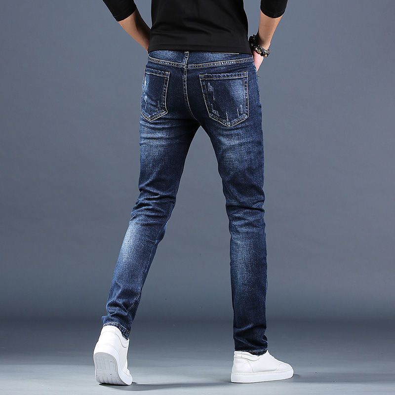 Quần jeans Thêu Họa Tiết Phong Cách Trung Hoa Mới 2023 Cho Nam