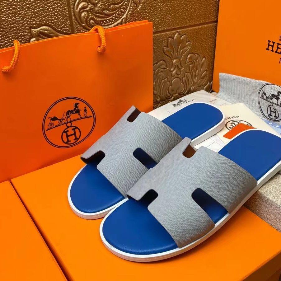 Dép Da Hermes Thời Trang Cao Cấp Cho Nam