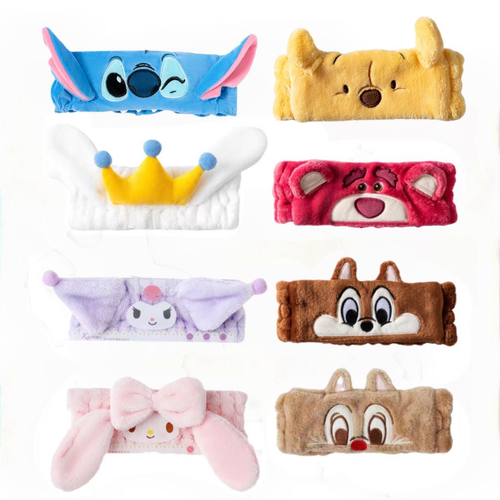 Miniso Băng Đô Cài Tóc 6.18 Hình Gấu Pooh / Gấu Pooh / Chip 'n' Dale