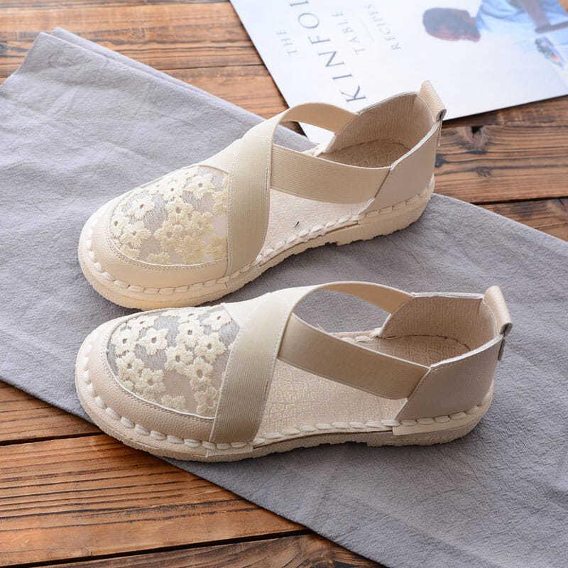 Sandal Đế Bằng Siêu Hot Phong Cách Mới 2021 Cho Nữ