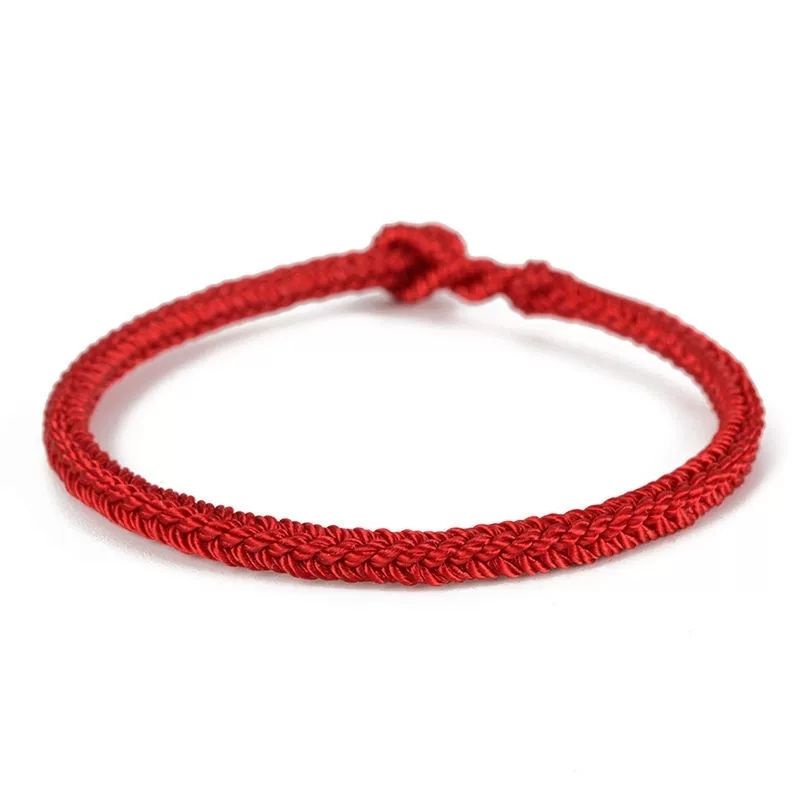 Vòng Đeo Tay Putuo Mountain 2023 Jie Thái Cực Quyền Bện Dây Thủ Công Màu Đỏ Phong Cách Tây Tạng Năm Chiều Cho Nữ