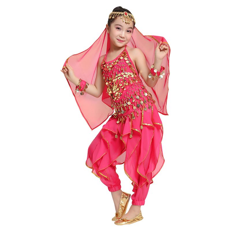 Đầm MúA Bụng KiểU ẤN Độ Cho Bé GáI