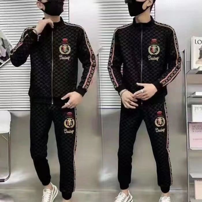 Set Đồ Thể Thao Thiết Kế Mới 2023 Phong Cách Châu Âu Cá Tính Cho Nam