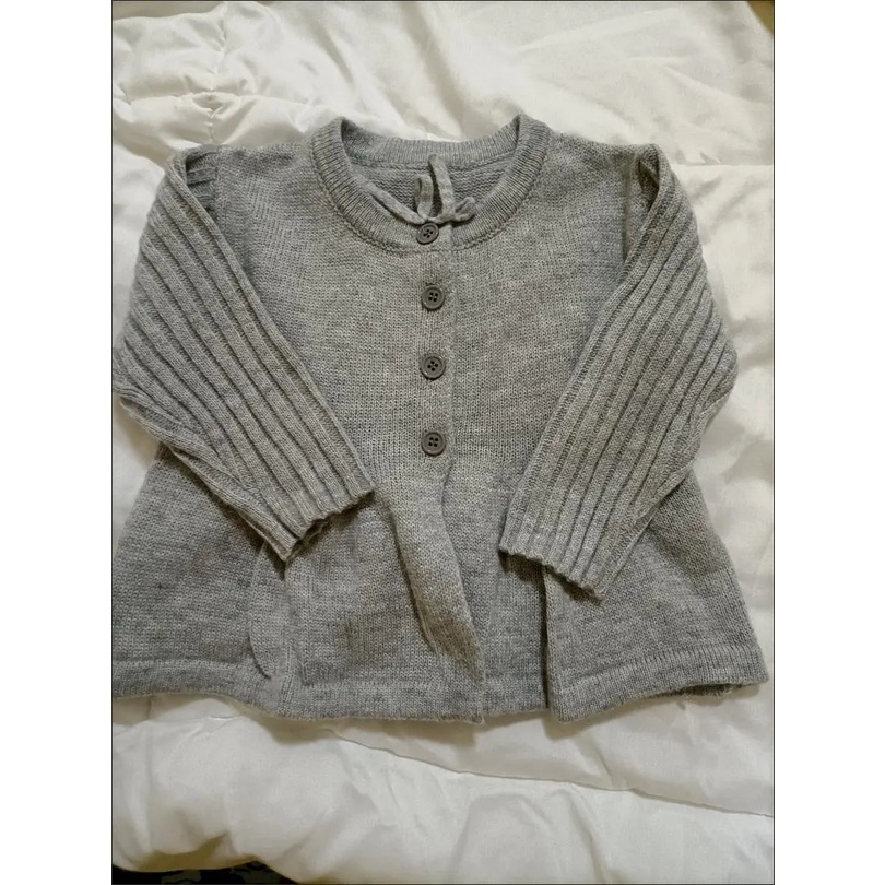 Áo Khoác Cardigan Dệt Kim Phong Cách Hàn Quốc Dễ Thương Cho Bé Gái