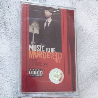 Băng Cassette hoàn toàn mới Mu Ye EmMINEM Album mới MusicToBeMurderedBy Walkman Cassette Eminem T0523