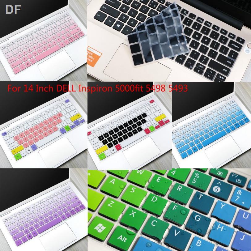 ✨Miếng Dán Bảo Vệ Bàn Phím Laptop 14 Inch DELL Inspiron 5000fit 5498 5493 Bằng Silicon Mềm Siêu Mỏng