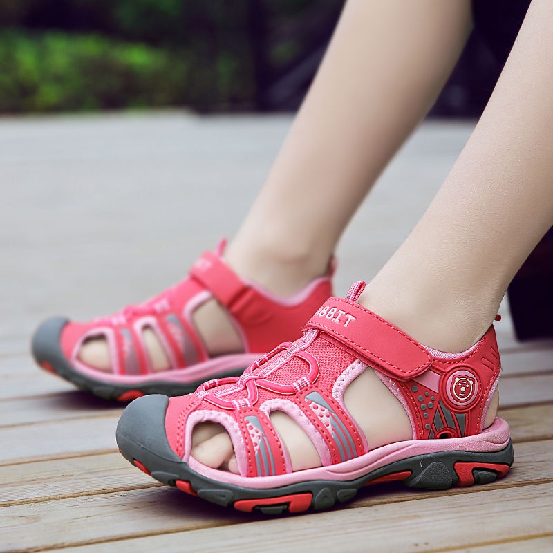 Xăng đan Đế Mềm Chống Trượt Thời Trang Mùa Hè 2023 Dành Cho Bé Trai Trung Niên