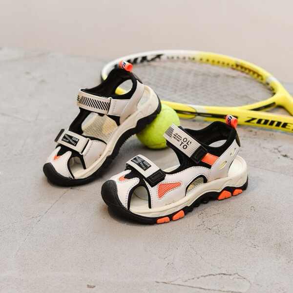 Ba?Vải?Giày Sandal Đế Mềm Chống Trượt Thời Trang 2023 Cho Bé Trai